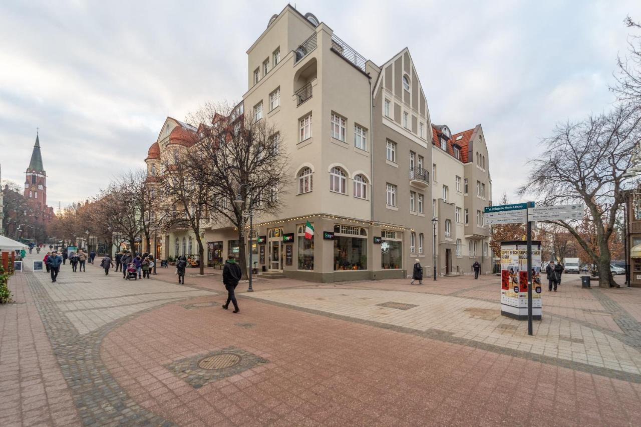 Victus Apartamenty, Apartament Cassino Residence Sopot Esterno foto